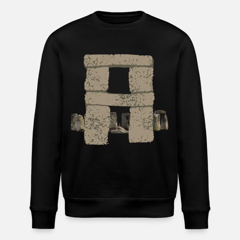 stonehenge a - Sweat bio ROLLER Stanley/Stella Unisexe - noir