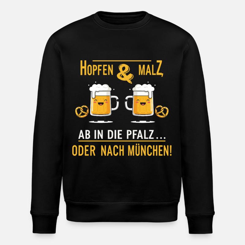 Bierfest - Stanley/Stella Unisex Bio-Sweatshirt ROLLER - Schwarz