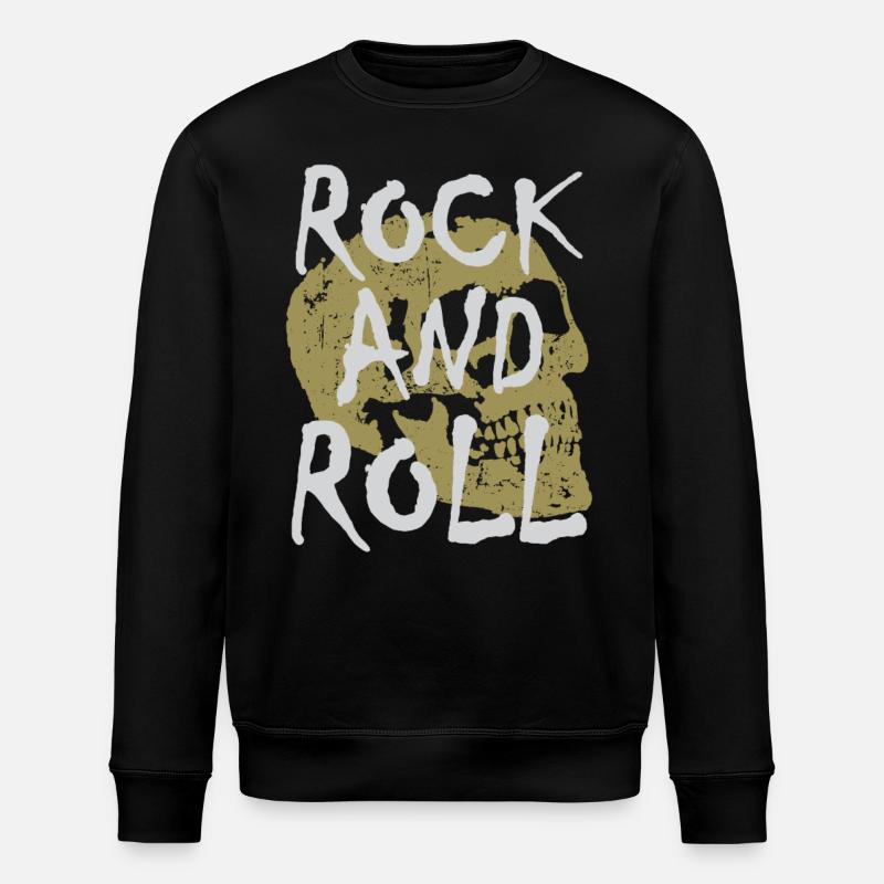 Rock And Roll - Stanley/Stella Unisex Bio-Sweatshirt ROLLER - Schwarz