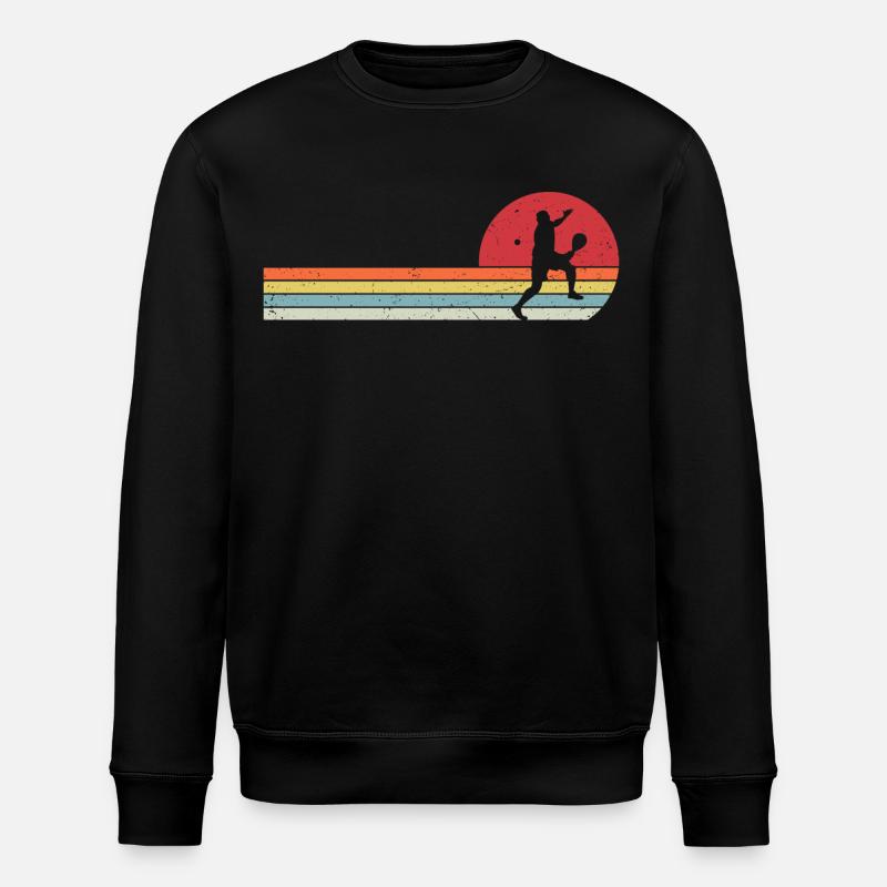 retro padel - Sweat bio ROLLER Stanley/Stella Unisexe - noir