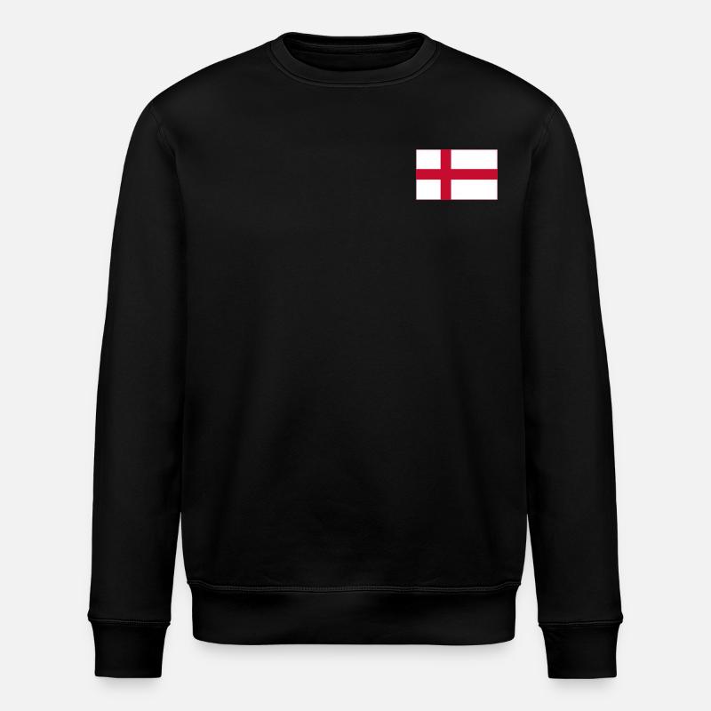 Drapeau de l’Angleterre - Sweat bio ROLLER Stanley/Stella Unisexe - noir