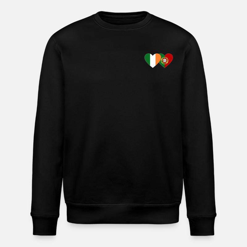 Drapeau de l’Irlande Portugal - Sweat bio ROLLER Stanley/Stella Unisexe - noir