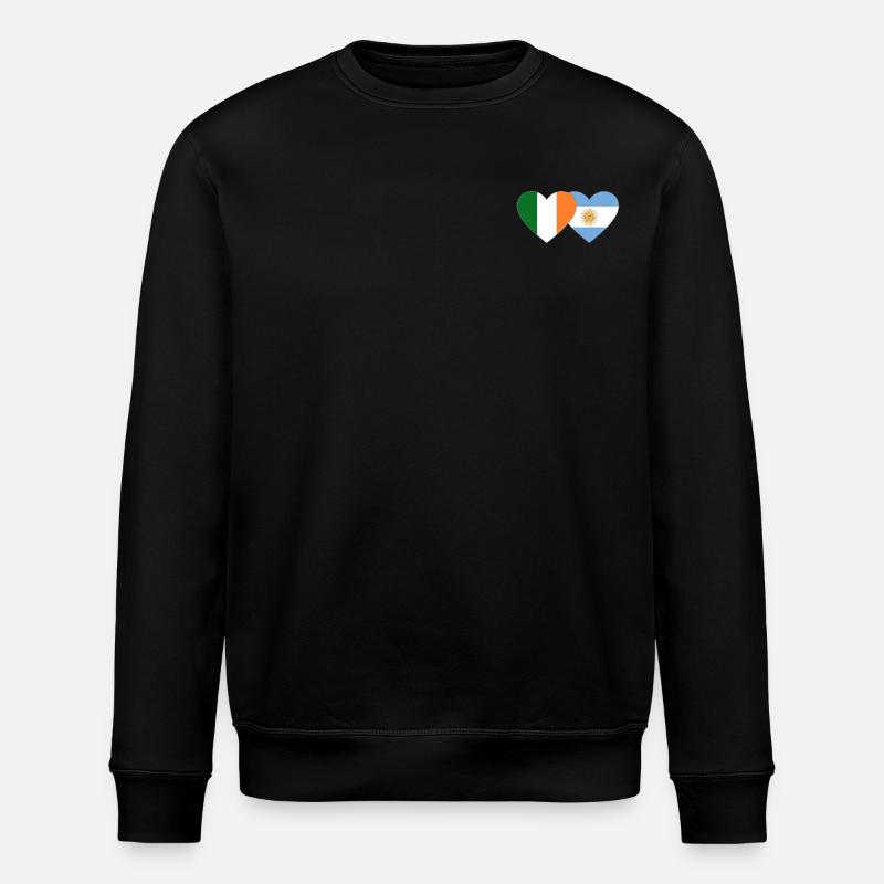 Drapeau de l’Irlande Argentine - Sweat bio ROLLER Stanley/Stella Unisexe - noir