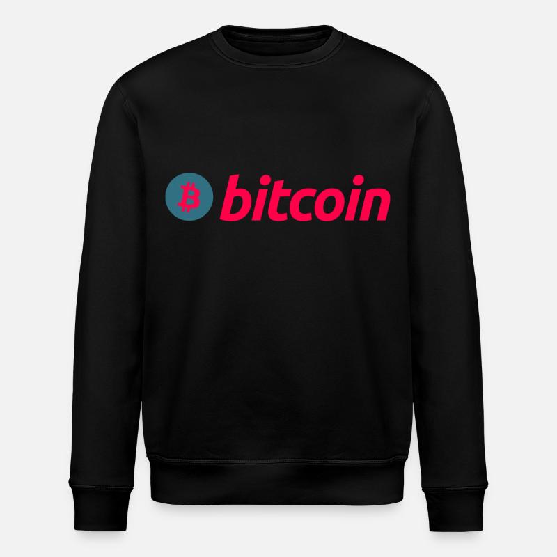 Bitcoin - Stanley/Stella ROLLER Unisex Organic Sweatshirt - black