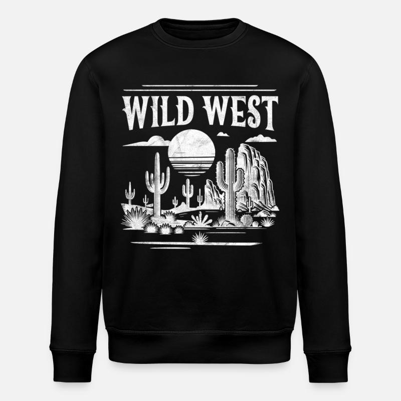 Far West - Sweat bio ROLLER Stanley/Stella Unisexe - noir