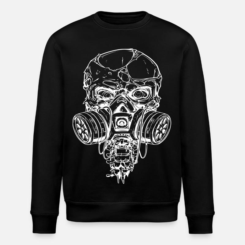 Zombie Jäger - Stanley/Stella Unisex Bio-Sweatshirt ROLLER - Schwarz