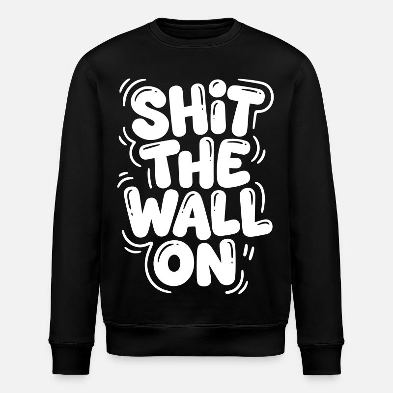 Arrête le mur - Sweat bio ROLLER Stanley/Stella Unisexe - noir