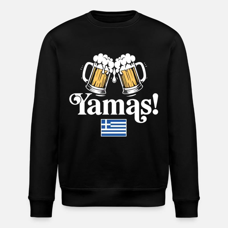 Yamas - Sweat bio ROLLER Stanley/Stella Unisexe - noir