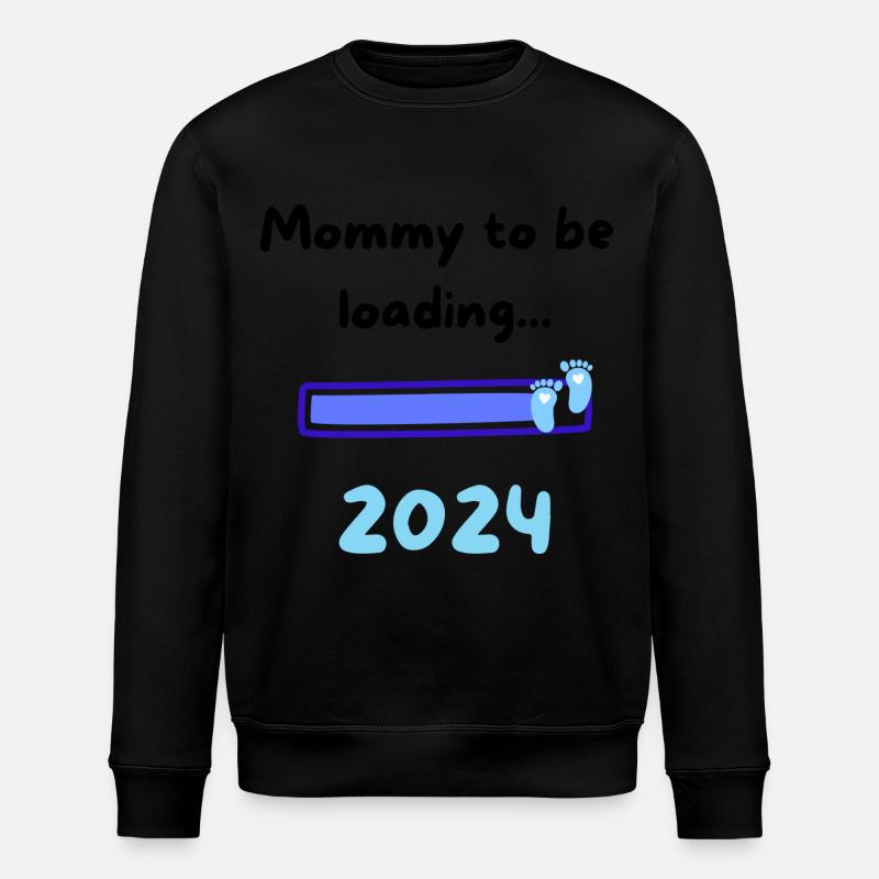 Mommy loading 2024 Boy - Stanley/Stella ROLLER Unisex Organic Sweatshirt - black