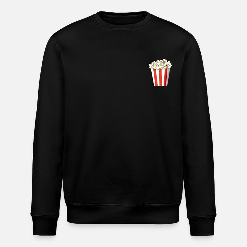 Popcorn - Stanley/Stella ROLLER Unisex Organic Sweatshirt - black