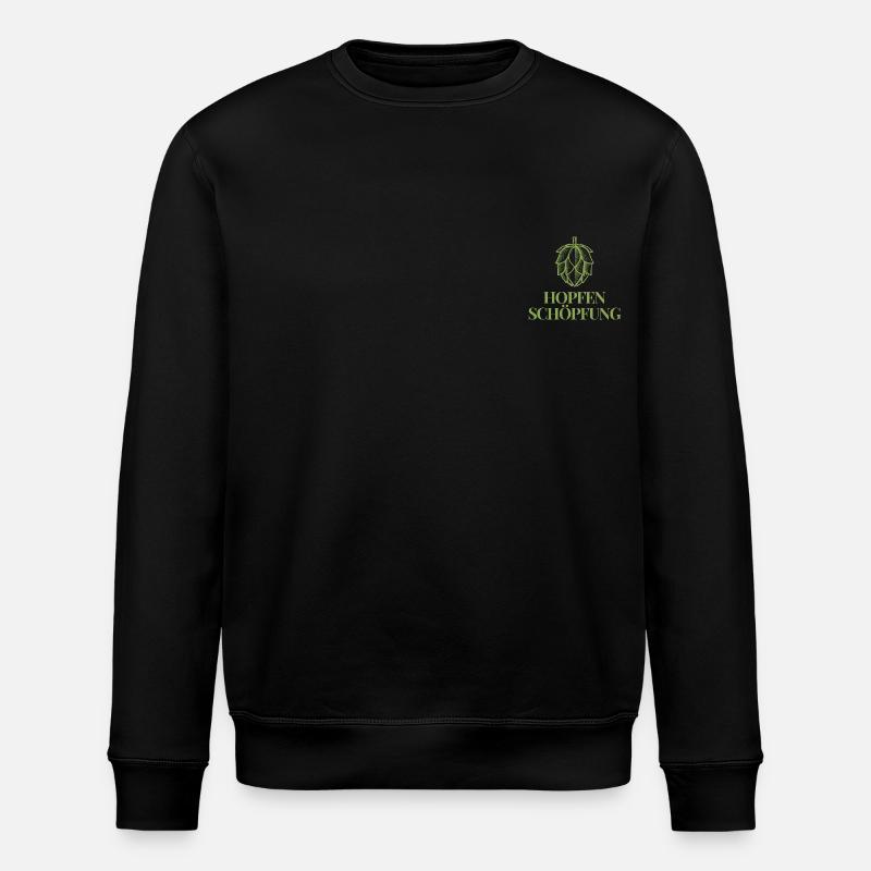 Hops Creation - Stanley/Stella ROLLER Unisex Organic Sweatshirt - black