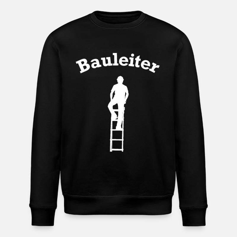Bauleiter Baustelle Baustellen lustig - Stanley/Stella Unisex Bio-Sweatshirt ROLLER - Schwarz