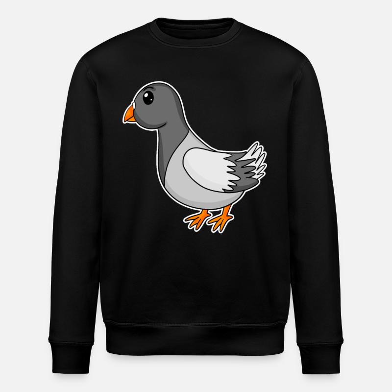 Colombe - Sweat bio ROLLER Stanley/Stella Unisexe - noir