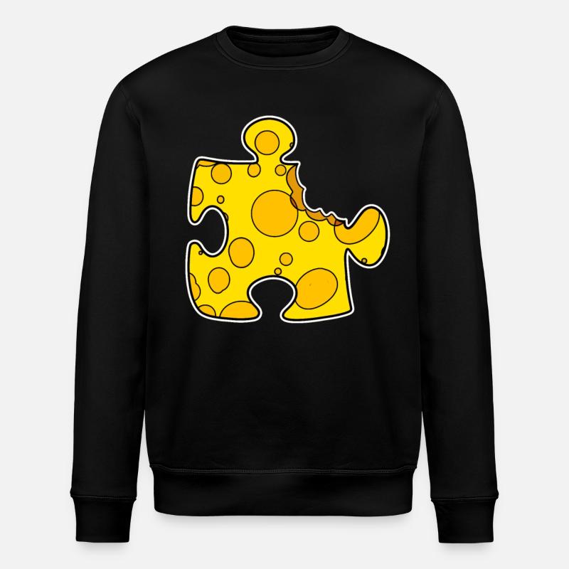 Puzzle - Sweat bio ROLLER Stanley/Stella Unisexe - noir