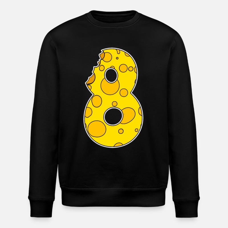 Numéro 8 Huit - Sweat bio ROLLER Stanley/Stella Unisexe - noir