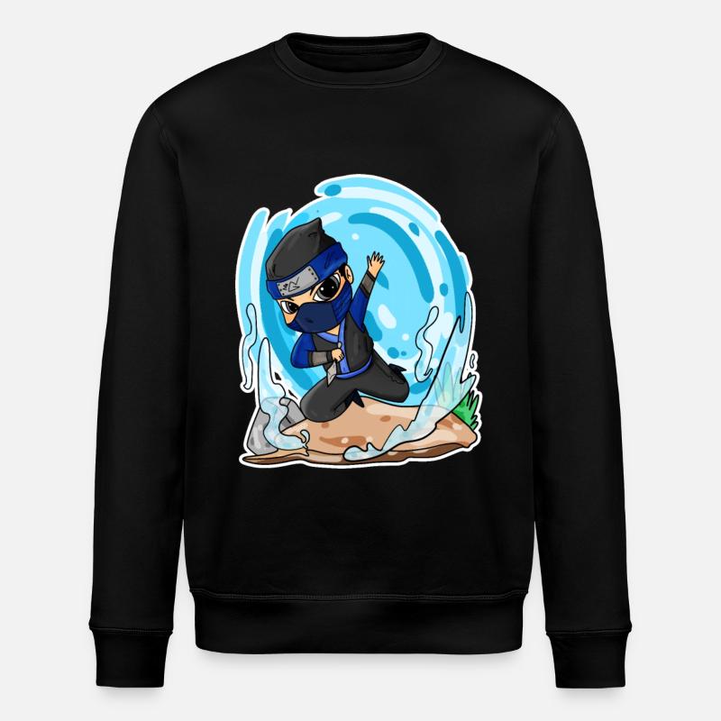 Ninja Motif - Sweat bio ROLLER Stanley/Stella Unisexe - noir