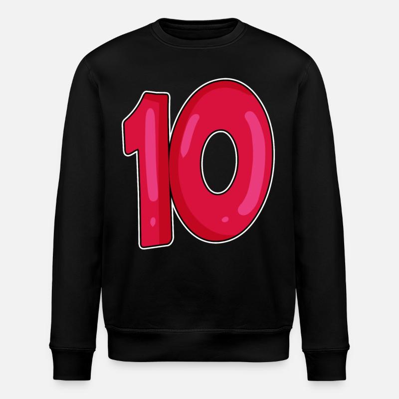 10 - Stanley/Stella ROLLER Unisex Organic Sweatshirt - black