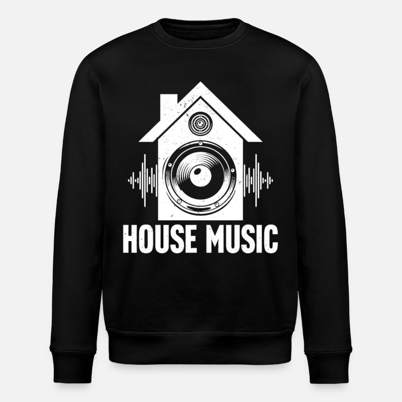 House - Stanley/Stella Unisex Bio-Sweatshirt ROLLER - Schwarz