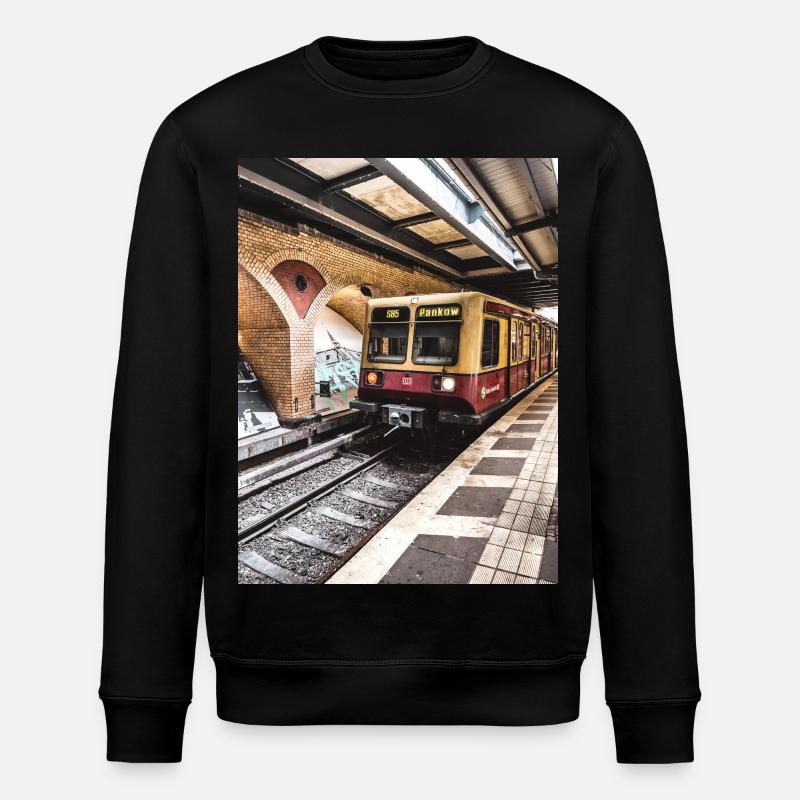 Pankow - Stanley/Stella Unisex Bio-Sweatshirt ROLLER - Schwarz