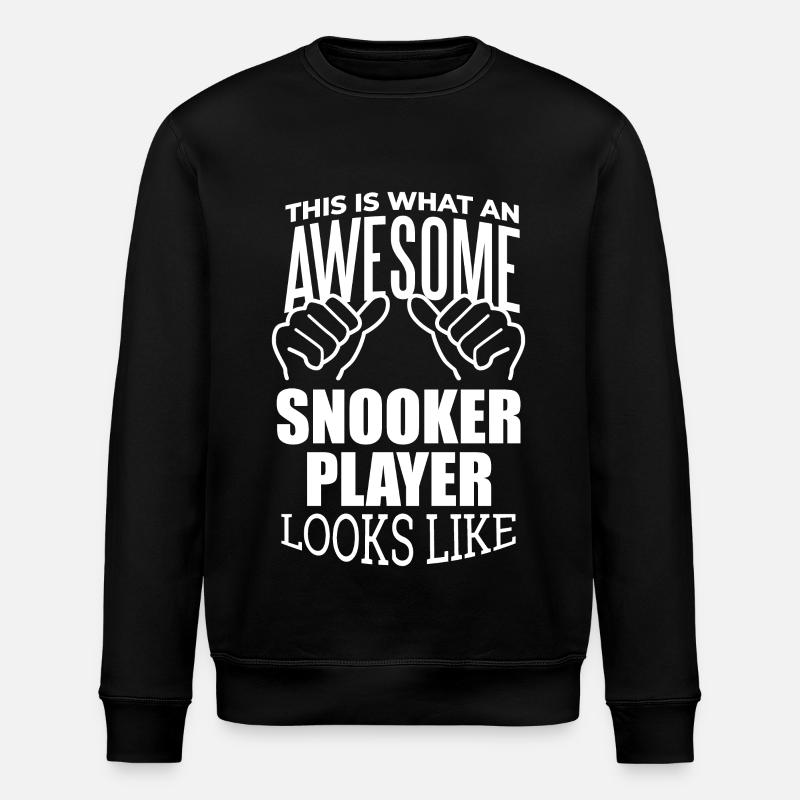 snooker - Sweat bio ROLLER Stanley/Stella Unisexe - noir