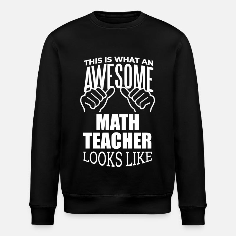 Math - Stanley/Stella ROLLER Unisex Organic Sweatshirt - black