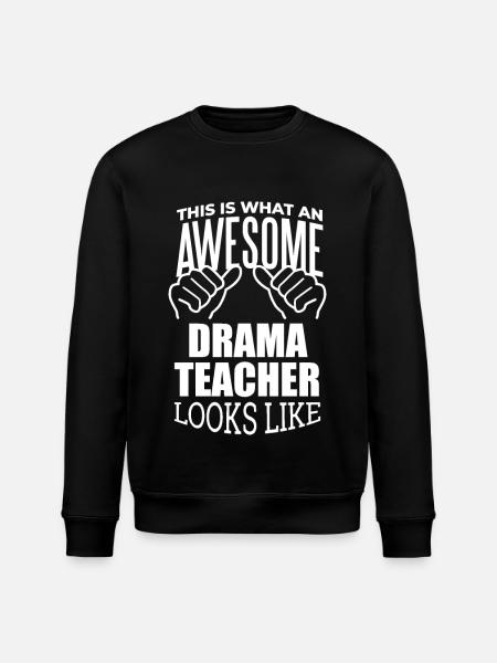 Drama Drama Drama - Stanley/Stella ROLLER Unisex Organic Sweatshirt - black
