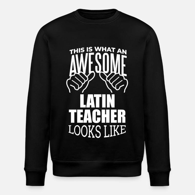 Latin - Stanley/Stella ROLLER Unisex Organic Sweatshirt - black