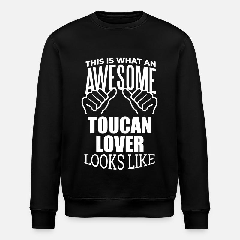 Tukan - Stanley/Stella Unisex Bio-Sweatshirt ROLLER - Schwarz