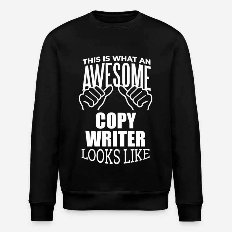 Copywriter - Stanley/Stella ROLLER Unisex Organic Sweatshirt - black