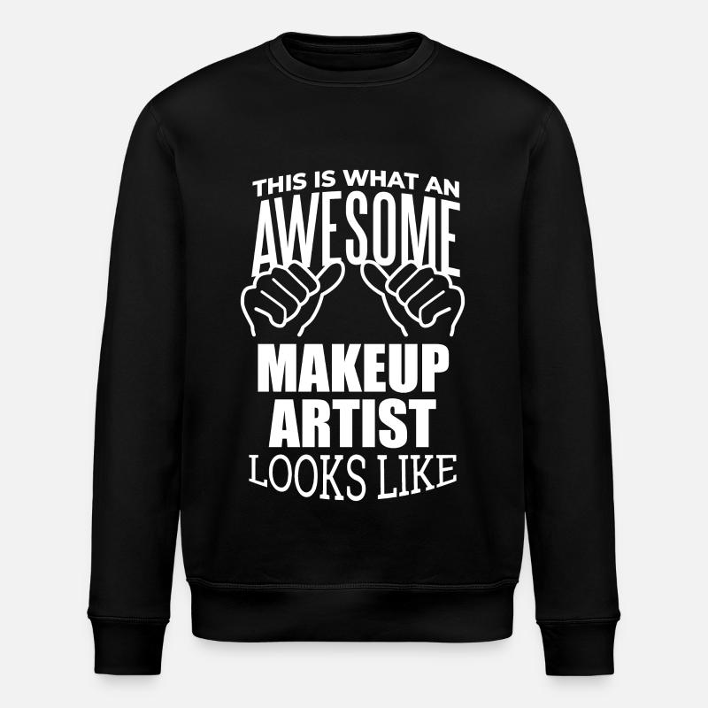 maquillage - Sweat bio ROLLER Stanley/Stella Unisexe - noir