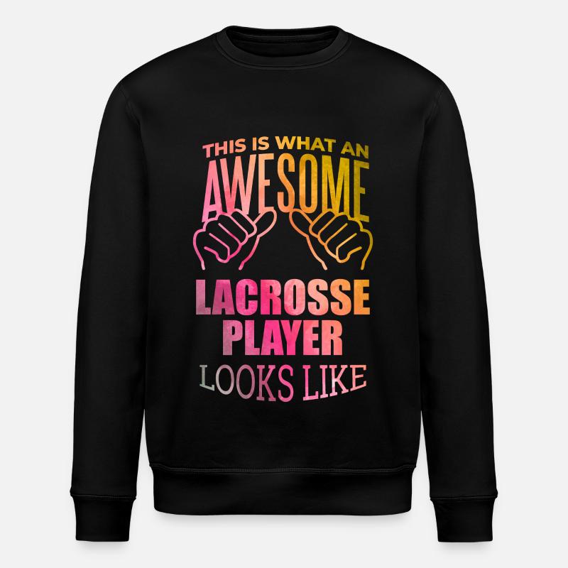 Lacrosse - Sweat bio ROLLER Stanley/Stella Unisexe - noir