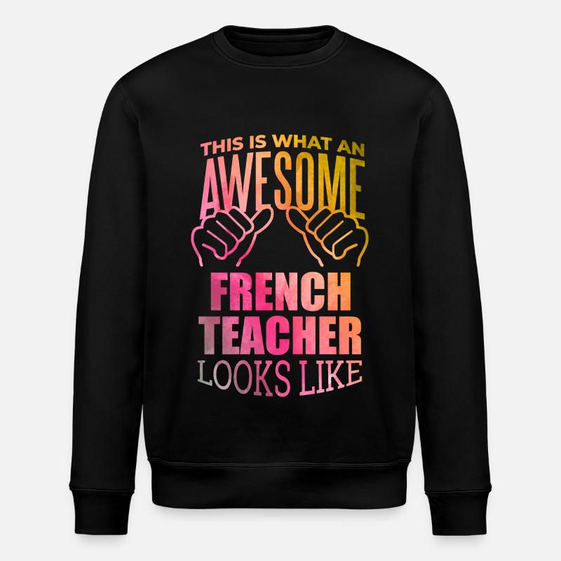 Français - Sweat bio ROLLER Stanley/Stella Unisexe - noir