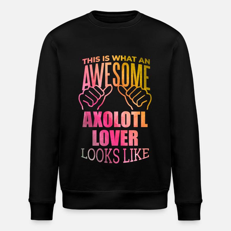 axolotl - Sweat bio ROLLER Stanley/Stella Unisexe - noir