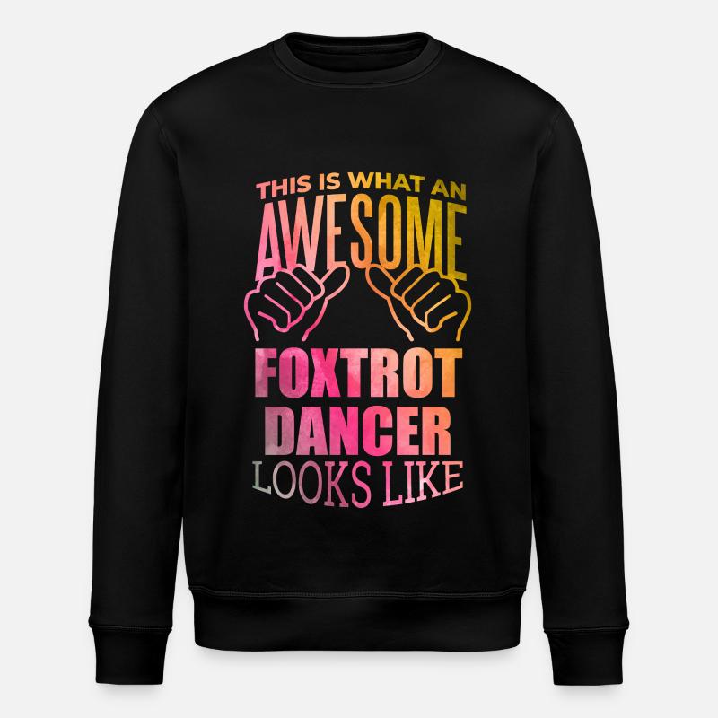 Foxtrot - Stanley/Stella ROLLER Unisex Organic Sweatshirt - black