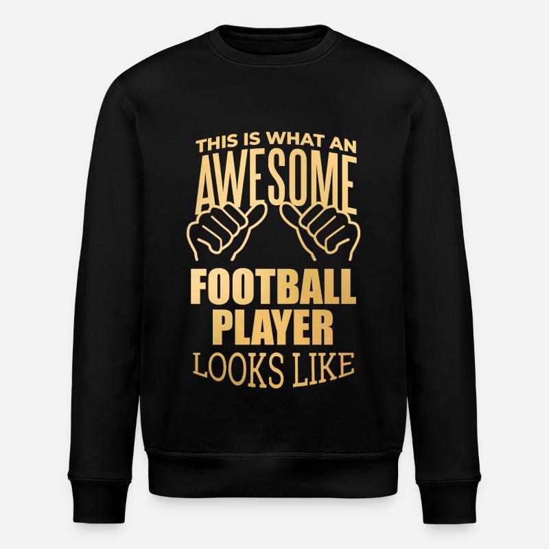 Fußball - Stanley/Stella Unisex Bio-Sweatshirt ROLLER - Schwarz