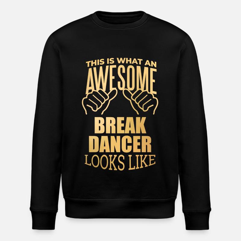 Breakdancer - Stanley/Stella Unisex Bio-Sweatshirt ROLLER - Schwarz