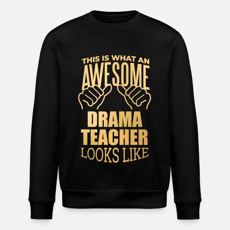 Drama - Stanley/Stella ROLLER Unisex Organic Sweatshirt - black