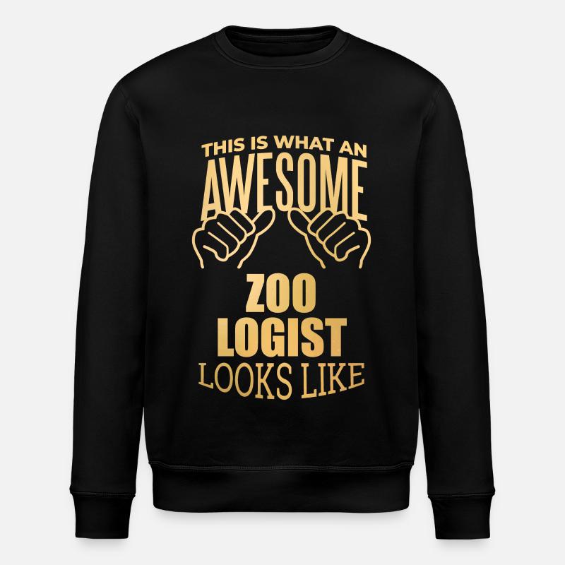 zoologie - Sweat bio ROLLER Stanley/Stella Unisexe - noir