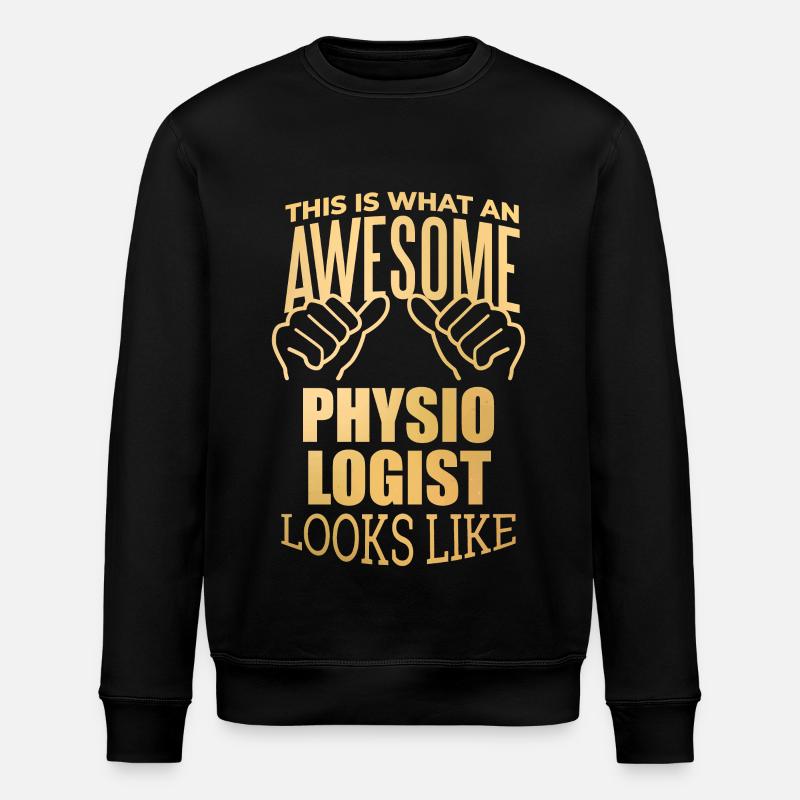 Physiology - Stanley/Stella ROLLER Unisex Organic Sweatshirt - black