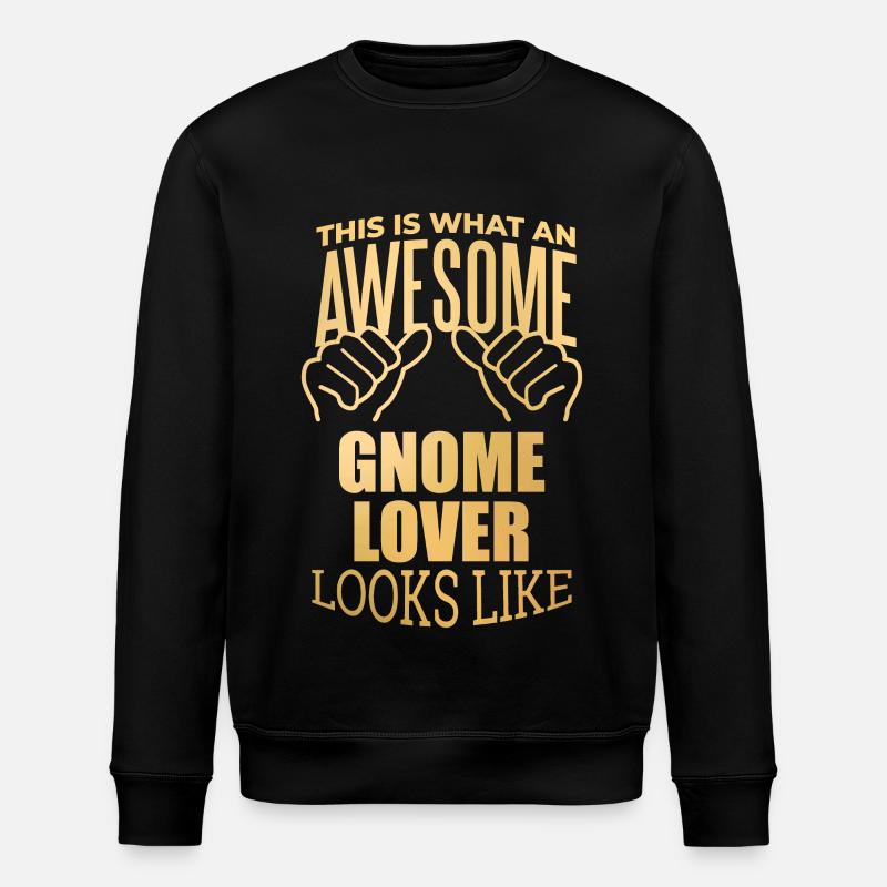 gnome - Sweat bio ROLLER Stanley/Stella Unisexe - noir