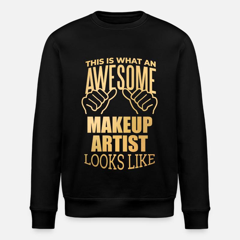 maquillage - Sweat bio ROLLER Stanley/Stella Unisexe - noir