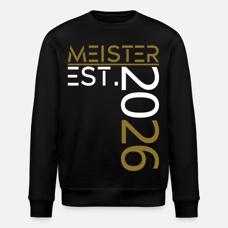 Master est. 2026 - Sweat bio ROLLER Stanley/Stella Unisexe - noir