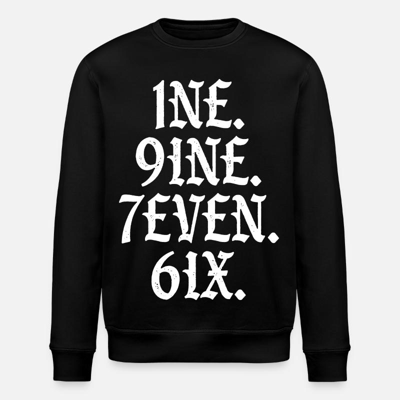 Millésime 1976 - Sweat bio ROLLER Stanley/Stella Unisexe - noir