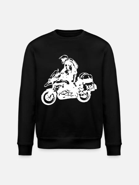sports Moto - Sweat bio ROLLER Stanley/Stella Unisexe - noir