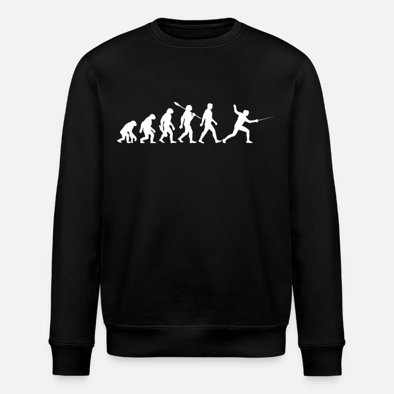 Evolution - Escrime - Escrimeurs - Arts Martiaux - Sweat bio ROLLER Stanley/Stella Unisexe - noir