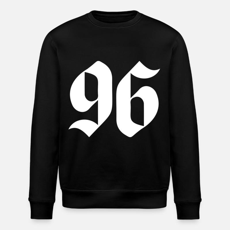 96 - Stanley/Stella ROLLER Unisex Organic Sweatshirt - black