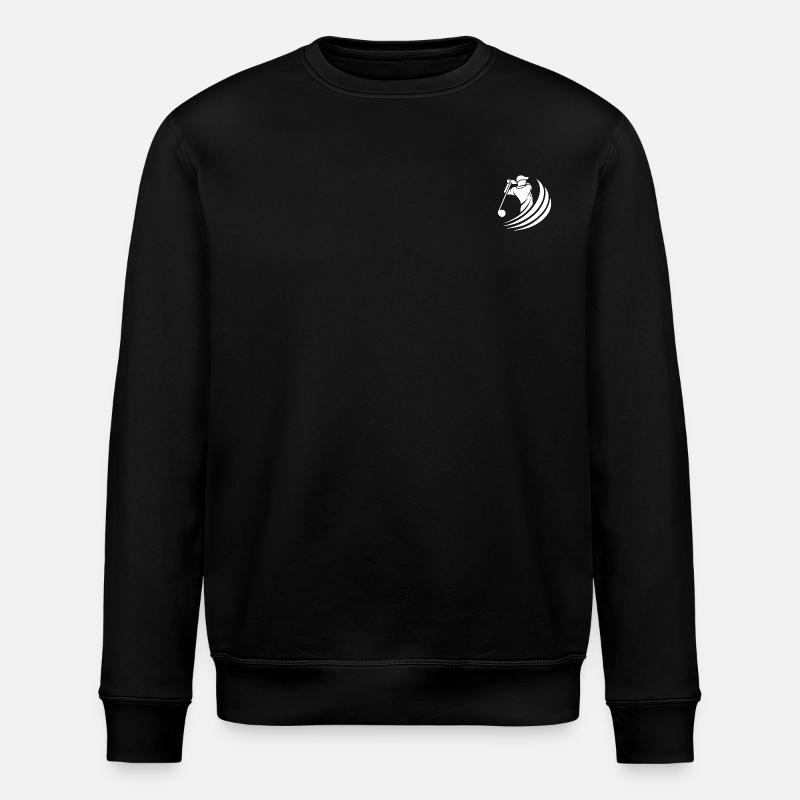 Golferspieler - Stanley/Stella Unisex Bio-Sweatshirt ROLLER - Schwarz