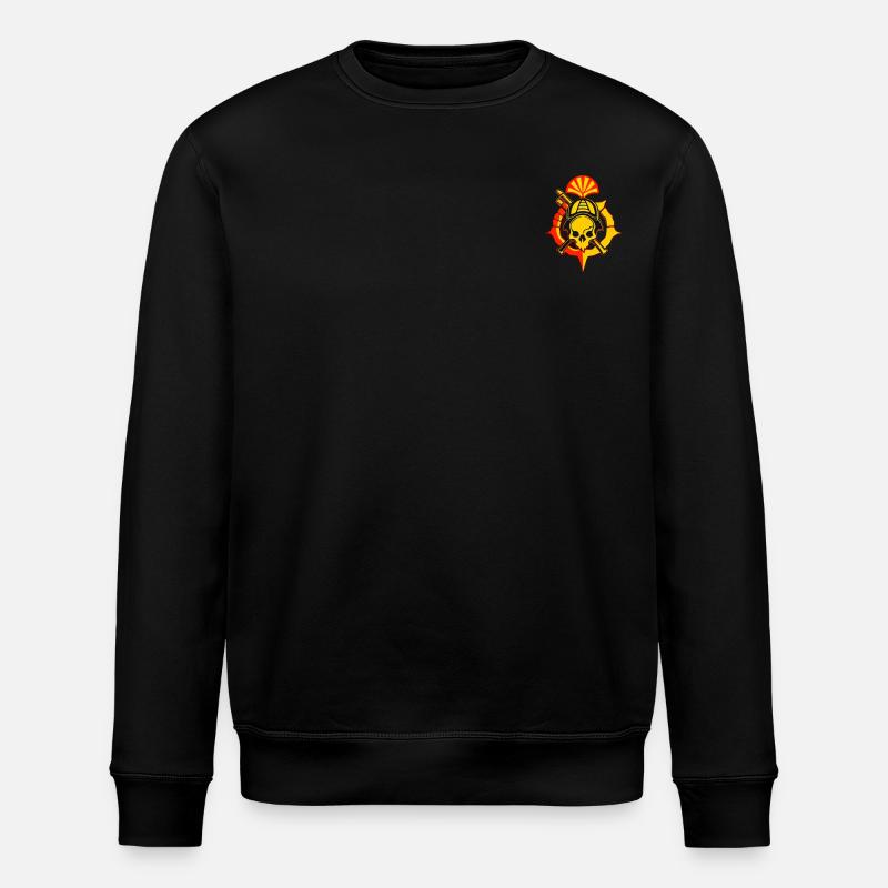 chemins de compostelle - Sweat bio ROLLER Stanley/Stella Unisexe - noir