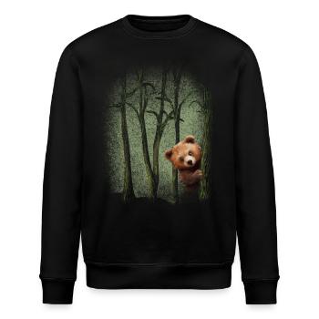 Animaux de la forêt Ours dans la forêt Expérience de la nature Protection de l’environnement - Sweat bio ROLLER Stanley/Stella Unisexe - noir - Devant - Nik (191cm)