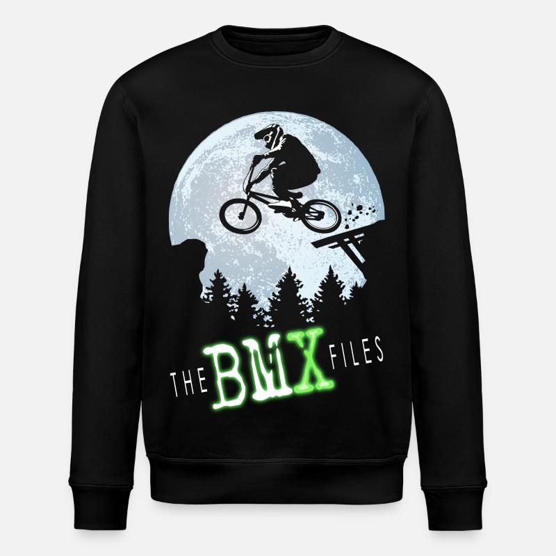 BMX files - Sweat bio ROLLER Stanley/Stella Unisexe - noir